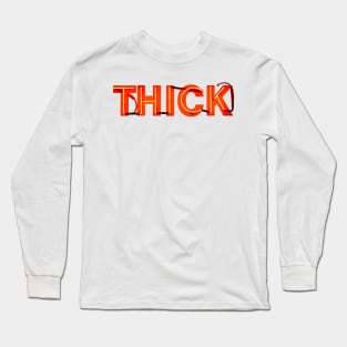 Thick Vintage Neon Long Sleeve T-Shirt